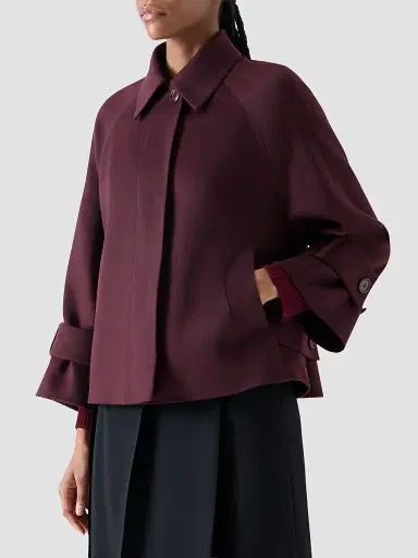 Akris Women's Alisa Double-Face Cashmere Jacket | Thumbnail 6 Akris Women's Alisa Double-Face Cashmere Jacket | Thumbnail 6