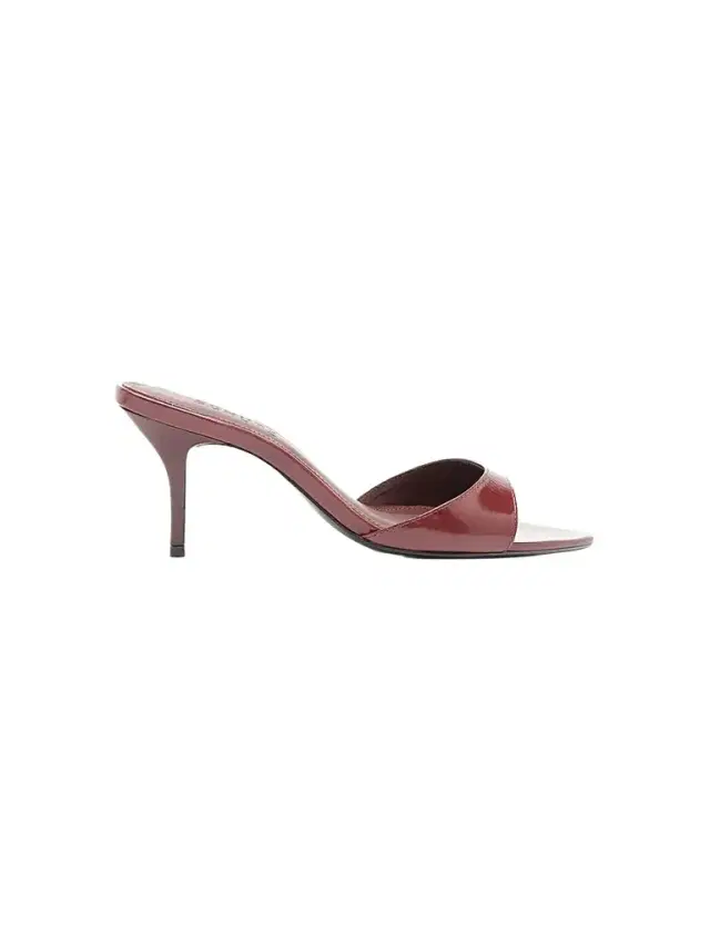 Schutz Women's Elodie 75MM Leather Sandals - Wine Berry