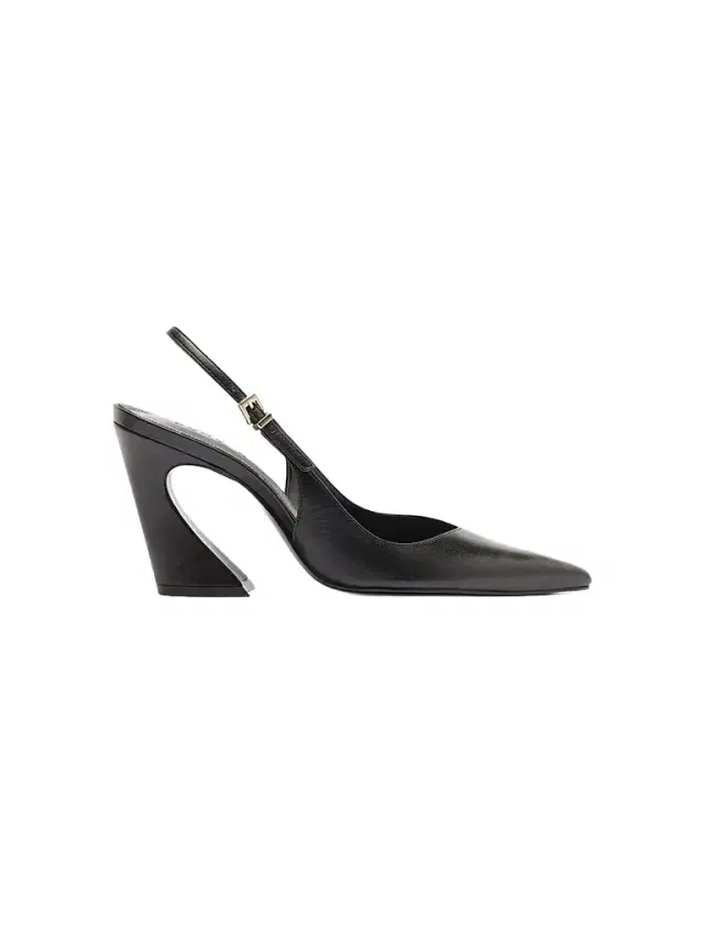 Schutz Women's Lexi 85MM Leather Slingback Pumps - Black