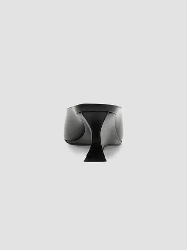 Schutz Women's Siena 65MM Leather Mules - Black | Thumbnail 8
