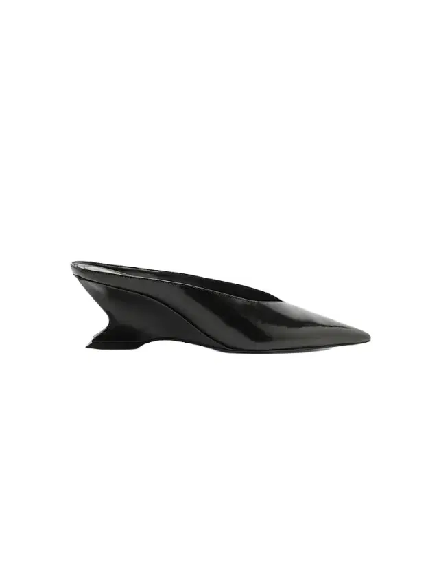 Schutz Women's Siena 65MM Leather Mules - Black