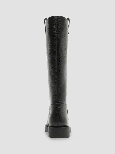 Schutz Women's Betty Leather Knee-High Boots - Black | Thumbnail 5