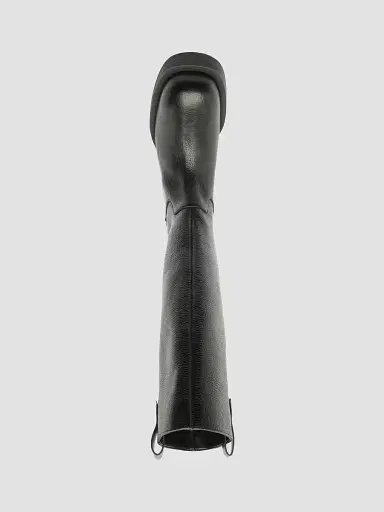 Schutz Women's Betty Leather Knee-High Boots - Black | Thumbnail 6