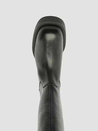 Schutz Women's Betty Leather Knee-High Boots - Black | Thumbnail 7