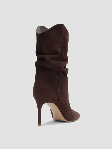 Schutz Women's Maryana Slouch 85MM Suede Boots - Maplewood | Thumbnail 3