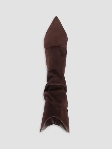 Schutz Women's Maryana Slouch 85MM Suede Boots - Maplewood | Thumbnail 4