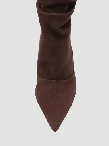 Schutz Women's Maryana Slouch 85MM Suede Boots - Maplewood | Thumbnail 5