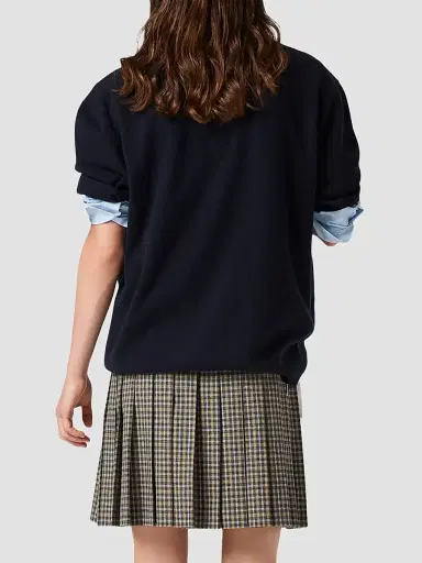 Miu Miu Women's Cashmere Polo Sweater | Thumbnail 4 Miu Miu Women's Cashmere Polo Sweater | Thumbnail 4