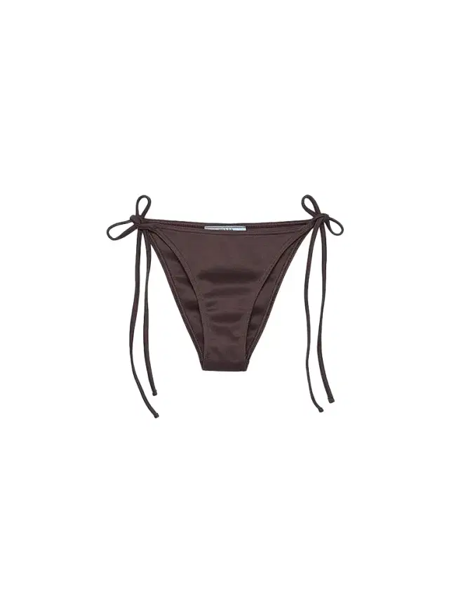 Prada Women's Interlock Knit Bikini Bottom - Brown