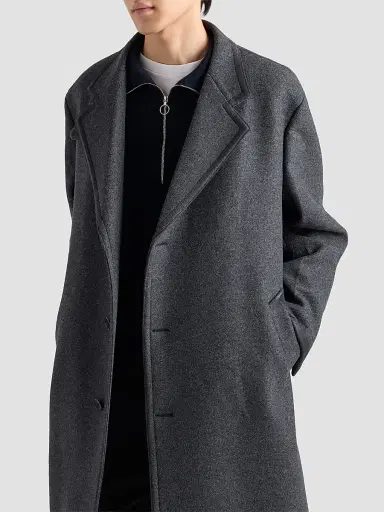 Prada Men's Wool and Cashmere Polo Sweater - Blue | Thumbnail 5