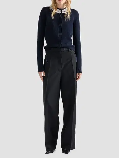 Prada Women's Wool and Cashmere Cardigan | Thumbnail 2 Prada Women's Wool and Cashmere Cardigan | Thumbnail 2