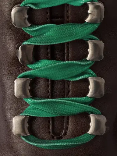 Prada Women's Leather Lace-Up Shoes - Brown | Thumbnail 5