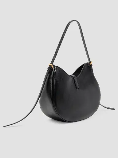 Versace Women's Medusa Leather Hobo Bag - Black Gold | Thumbnail 4