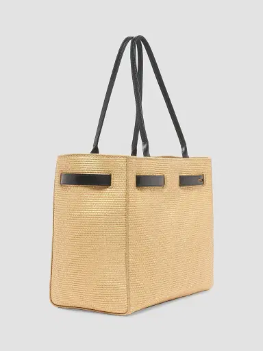 Tom Ford Women's Audrey Large Raffia Tote Bag | Thumbnail 3