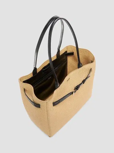 Tom Ford Women's Audrey Large Raffia Tote Bag | Thumbnail 4