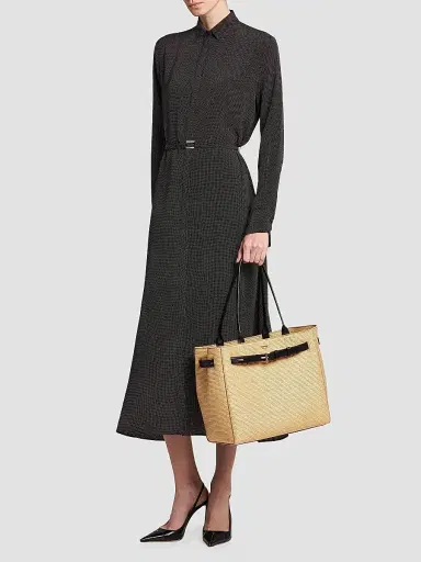 Tom Ford Women's Audrey Large Raffia Tote Bag | Thumbnail 5