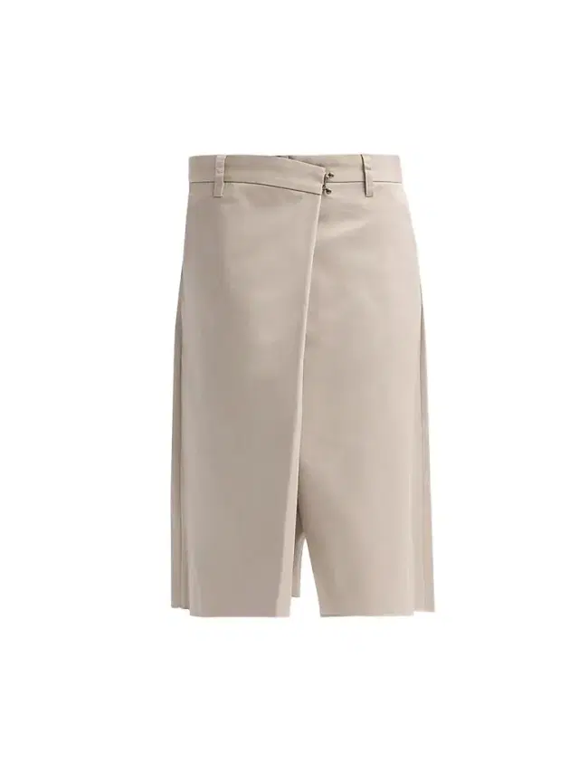Maison Margiela Women's Cotton Twill Wrap Shorts