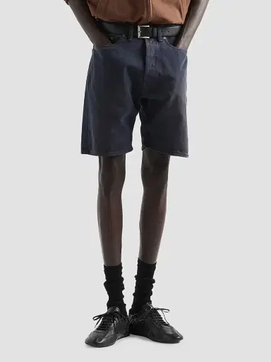 Prada Men's Denim Bermuda Shorts - Blue | Thumbnail 3