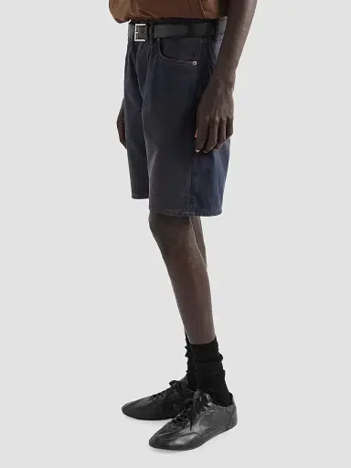 Prada Men's Denim Bermuda Shorts - Blue | Thumbnail 4