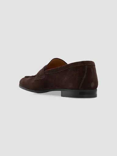 Church's Men's Milton Suede Penny Loafers - Ebony | Thumbnail 2