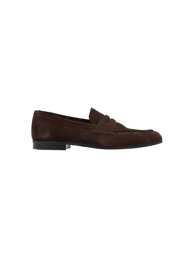 Church's Men's Milton Suede Penny Loafers - Ebony | Thumbnail 1