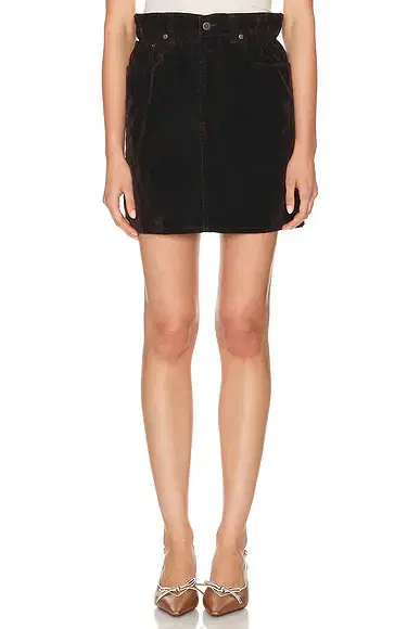 Miu Miu Velvet Mini Skirt