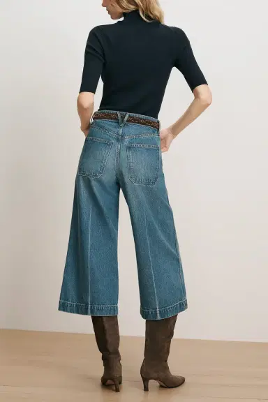 Veronica Beard Marlowe Patch Pocket Jean | Thumbnail 5