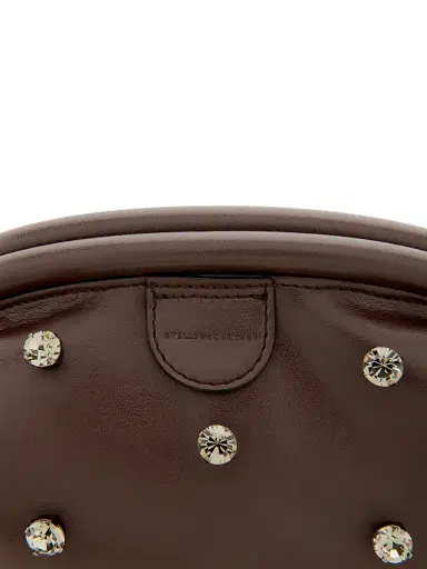 Stella McCartney Women's Falabella Crystal-Studded Clutch | Thumbnail 5 Stella McCartney Women's Falabella Crystal-Studded Clutch | Thumbnail 5