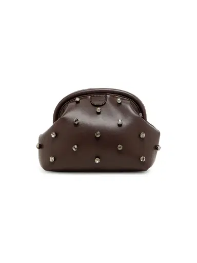 Stella McCartney Women's Falabella Crystal-Studded Clutch | Thumbnail 1 Stella McCartney Women's Falabella Crystal-Studded Clutch | Thumbnail 1