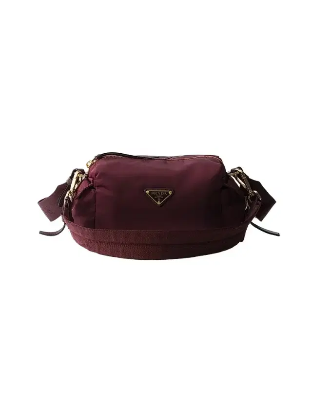 Prada Women's Explore Re-Nylon and Leather Shoulder Bag - Dark Red