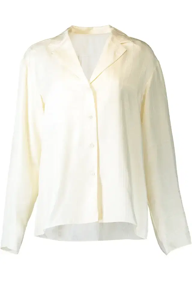 TOTEME Long Sleeve Monogram PJ Top
