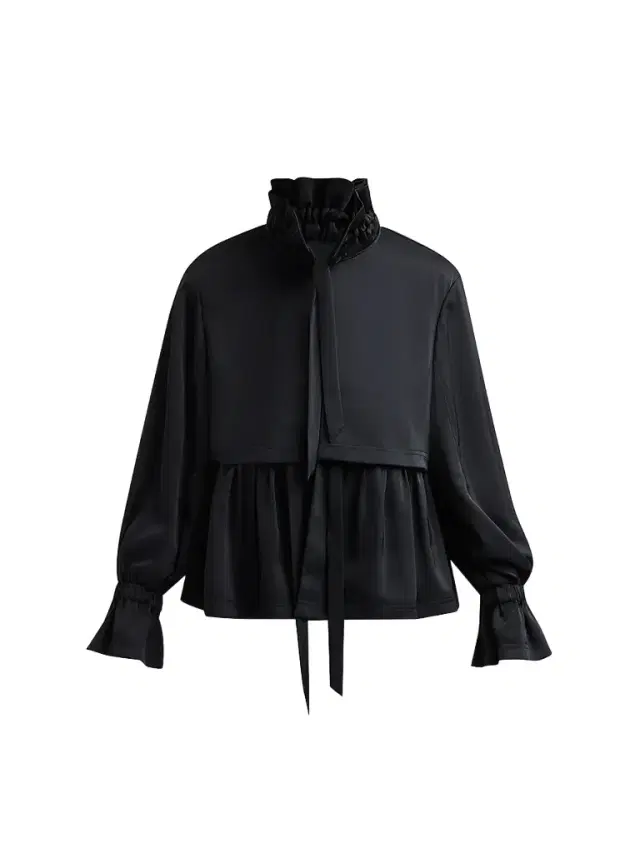 Cinq à Sept Women's Azira Ruffled Jacket - Black