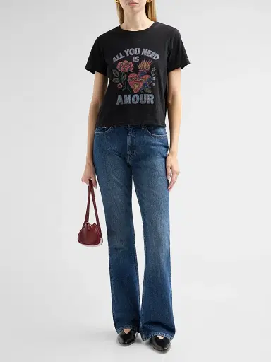 Cinq à Sept Women's Stevie Flare Jeans - Seine | Thumbnail 2