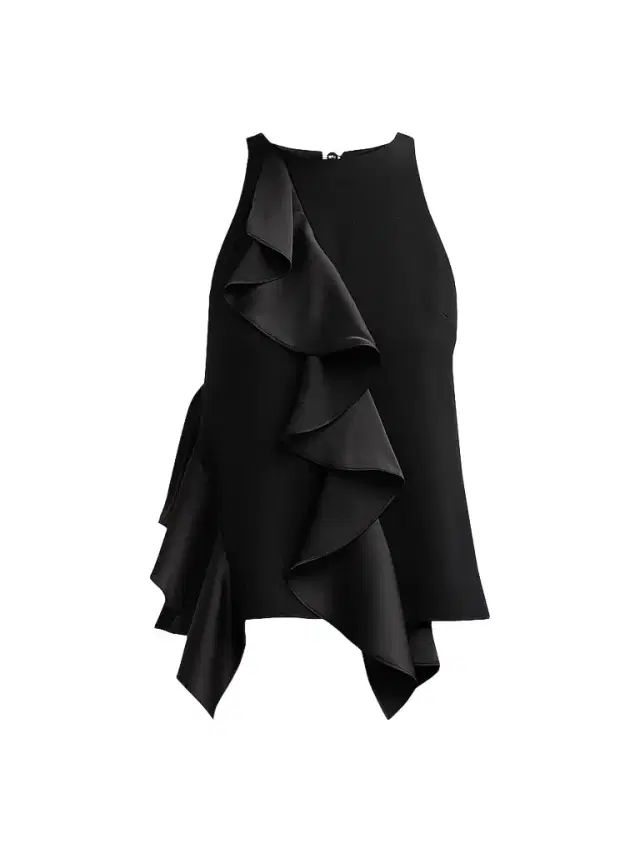 Cinq à Sept Women's Vivia Ruffled Top - Black