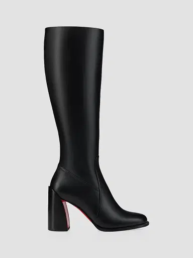Christian Louboutin Women's Iranina Knee High Boots - Black - Size 12 | Thumbnail 3