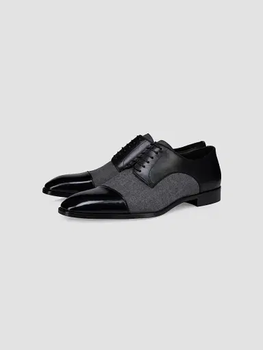 Christian Louboutin Men's Top 5 Derbies - Black | Thumbnail 2