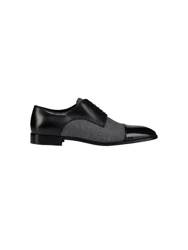 Christian Louboutin Men's Top 5 Derbies - Black | Thumbnail 1