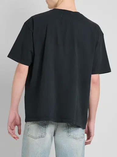 Rhude Men's Road To Cairo Graphic Cotton T-Shirt - Vintage Black Red | Thumbnail 3