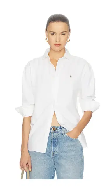 Polo Ralph Lauren Long Sleeve Button Front Shirt | Thumbnail 1
