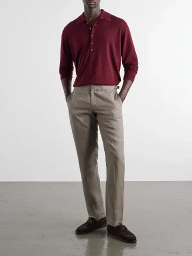Orlebar Brown Griffon Straight-Leg Linen Trousers - Men | Thumbnail 2 Orlebar Brown Griffon Straight-Leg Linen Trousers - Men | Thumbnail 2