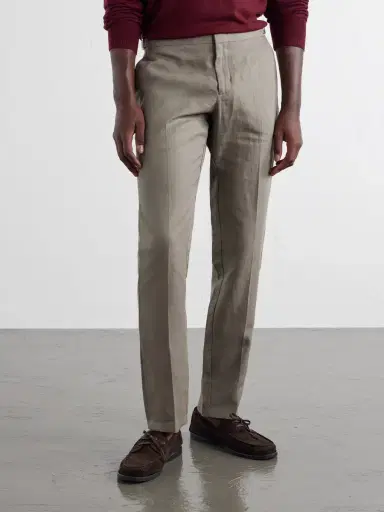 Orlebar Brown Griffon Straight-Leg Linen Trousers - Men | Thumbnail 3 Orlebar Brown Griffon Straight-Leg Linen Trousers - Men | Thumbnail 3