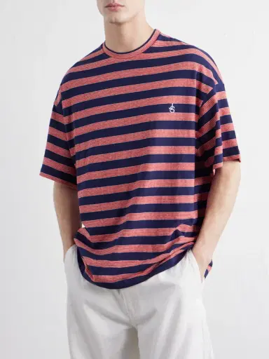 Jil Sander Striped Cotton-Jersey T-Shirt - Men | Thumbnail 3