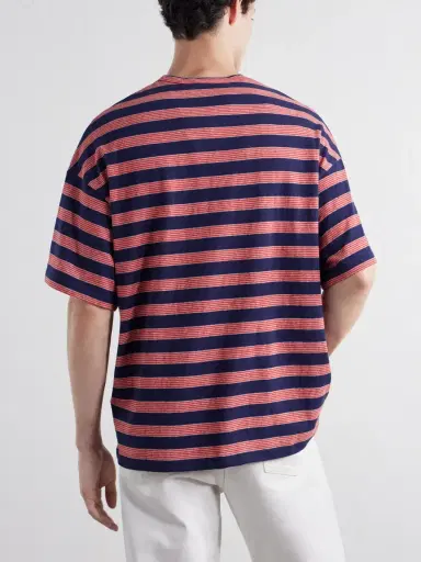 Jil Sander Striped Cotton-Jersey T-Shirt - Men | Thumbnail 4