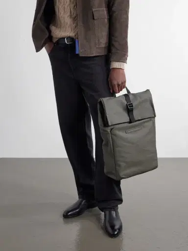 Horizn Studios SoFo Rolltop X Waxed Cotton-Canvas Backpack - Men | Thumbnail 2 Horizn Studios SoFo Rolltop X Waxed Cotton-Canvas Backpack - Men | Thumbnail 2