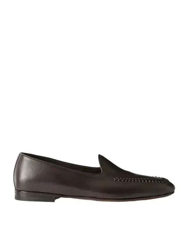 Manolo Blahnik Brera Leather Loafers - Men