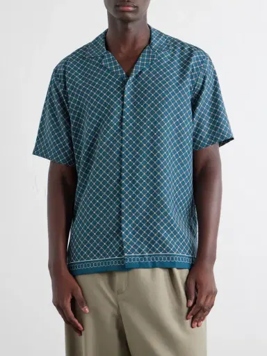 Orlebar Brown Maitan Camp-Collar Printed Lyocell-Poplin Shirt - Men | Thumbnail 3 Orlebar Brown Maitan Camp-Collar Printed Lyocell-Poplin Shirt - Men | Thumbnail 3