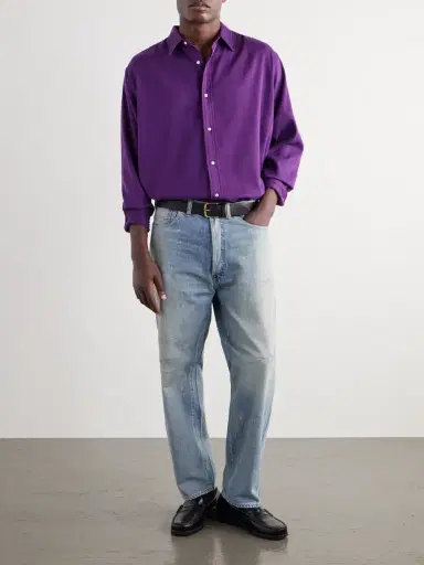 A.PRESSE Cotton-Twill Shirt - Men | Thumbnail 2