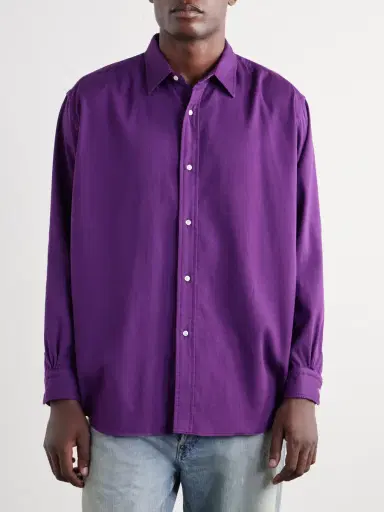 A.PRESSE Cotton-Twill Shirt - Men | Thumbnail 3