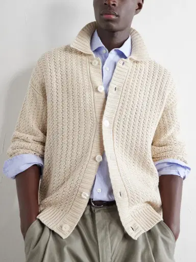 Orlebar Brown Thomas Organic Cotton Cardigan - Men | Thumbnail 5