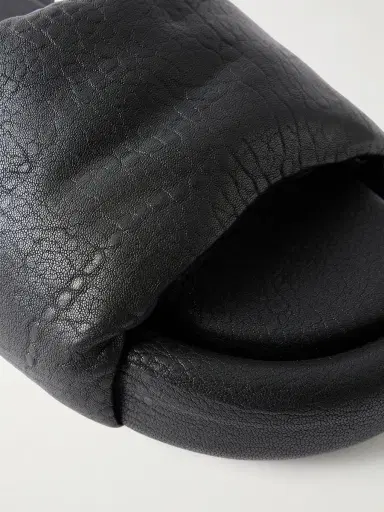 Rick Owens Chancla Full-Grained Leather Slides - Men | Thumbnail 4 Rick Owens Chancla Full-Grained Leather Slides - Men | Thumbnail 4